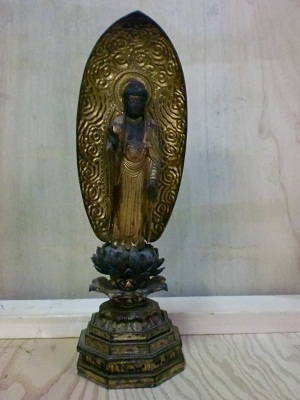 奈良県のお仏像修復
